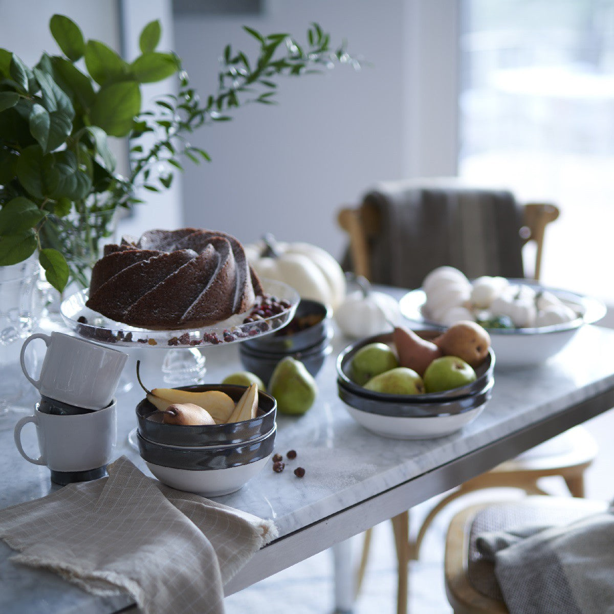 JULISKA PEWTER STONEWARE Emerson White/Pewter