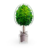 Nicolette Mayer Acrylic Eugenia Topiary Ball Acrylic Sculpture 24"