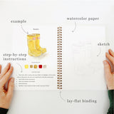 Emily Lex Studio - Garden Watercolor Workbook