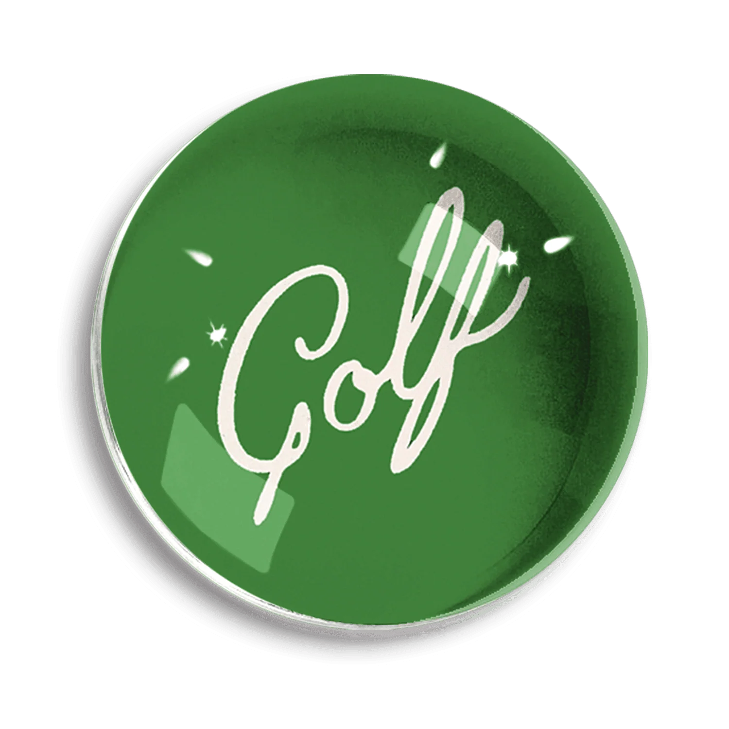 Golf Script Ben's Garden - Golf Script Crystal Dome Paperweight – Bellissimo Home