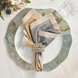 Kim Seybert - Lucent Placemat in Beige, Taupe and Gray Set of 4