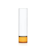 Ichendorf Milano - Bamboo Groove Vase Amber-Clear