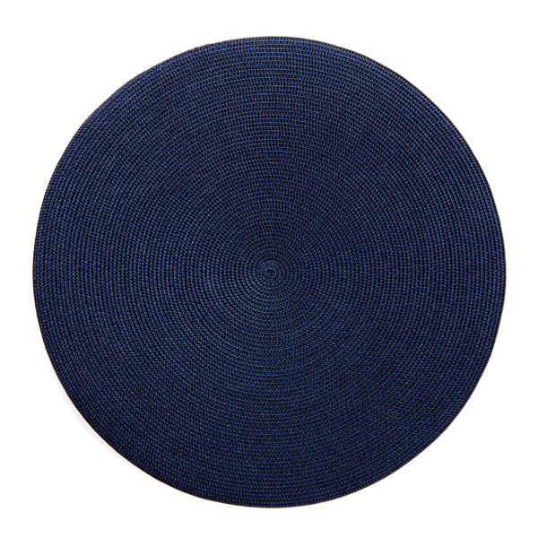 Deborah Rhodes Placemats Round Navy