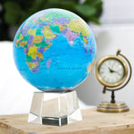 POLITICAL MAP BLUE MOVA GLOBE