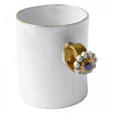 Astier De Villatte Iridescent Blue Ring Cup