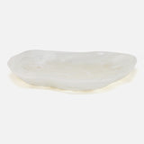 Blue Pheasant - Beatrix White Swirled XL Serving Tray