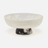Blue Pheasant - Benno White/Black Swirled Fruit Bowl