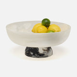 Blue Pheasant - Benno White/Black Swirled Fruit Bowl
