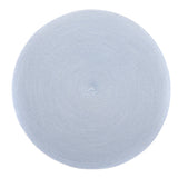Deborah Rhodes Placemats Round Silver French Blue