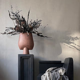Normode Copenhagen - Sphere Vase Square, Big - Terracotta
