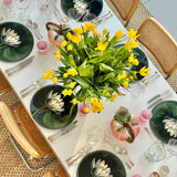 Summerill & Bishop-John Derian 'Water Lily' Round Placemat - Set of 2
