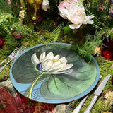 Summerill & Bishop-John Derian 'Water Lily' Round Placemat - Set of 2