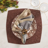 Kim Seybert - Whistler Placemats, Brown Set of 4