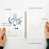 Emily Lex Studio - Seside Watercolor Workbook