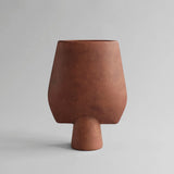 Normode Copenhagen - Sphere Vase Square, Big - Terracotta
