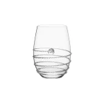 Juliska Glassware Amalia Stemless White Wine Glass 14Oz - Set of 2
