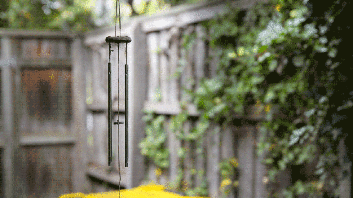 wind chime cinemagraph