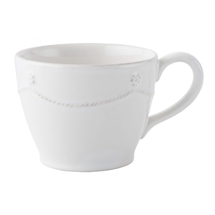 JULISKA Berry & Thread Whitewash Tea/Coffee Cup
