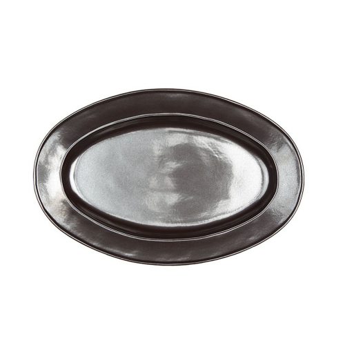 JULISKA Pewter Stoneware 15" Oval Platter