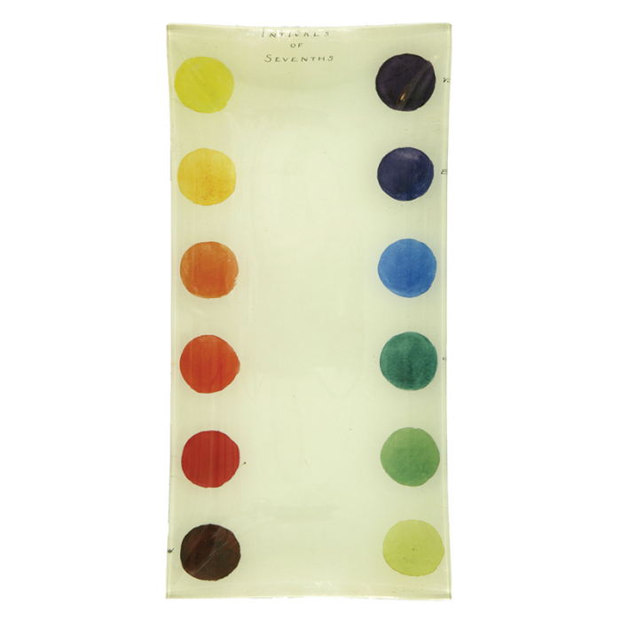 John Derian Intervals of Sevenths (Color Dots) Tray