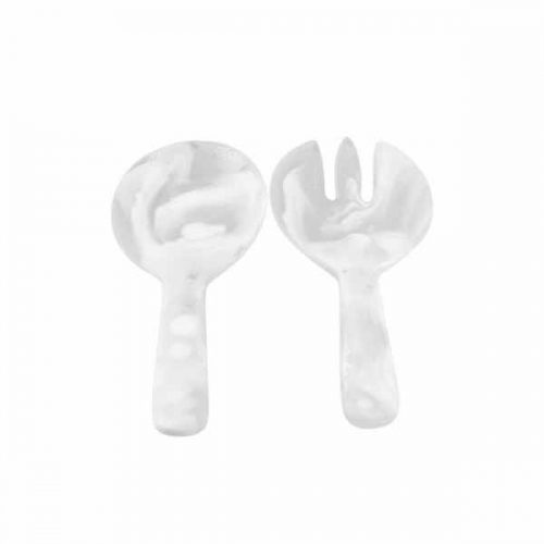 Signature Collection-Resin Short Handle Salad Servers