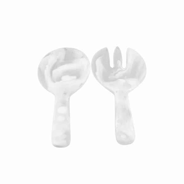 Signature Collection-Resin Short Handle Salad Servers