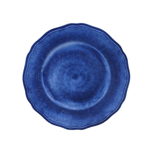Le Cadeaux Melamine Campania Blue 9" Salad Plate - Set of 2