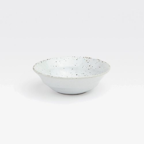 Marcus White Salt Glaze Pasta/Soup Bowl Plate-Set of 2
