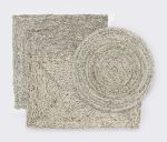 Zoey Mixed Gray Placemat - Set of 2