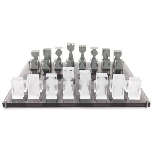 Acrylic Chess Set Black