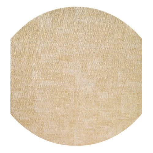 Luster Gold Elliptical Placemat - Set of 2
