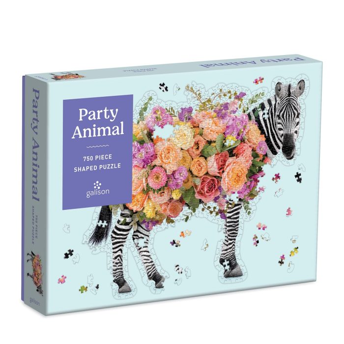Party Animal 750 Shaped Piece Puzzle