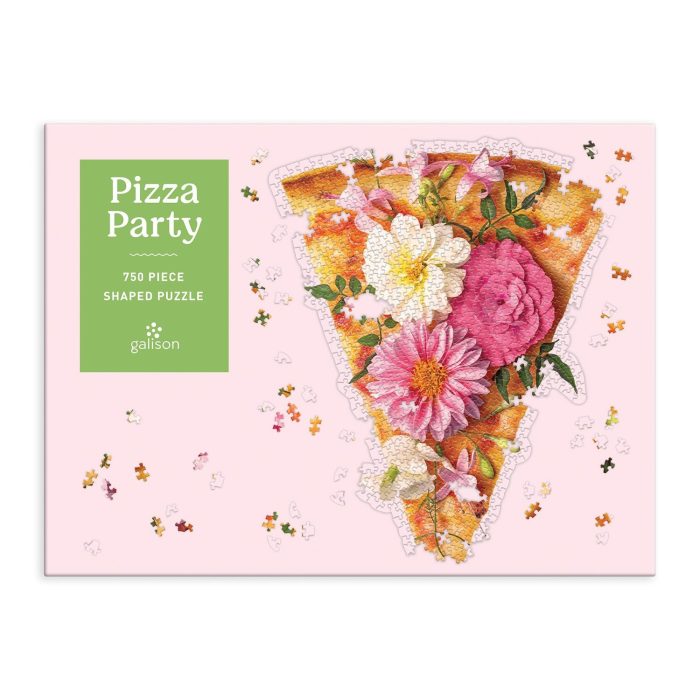 Pizza Party 750 Piece Shape Puzzle