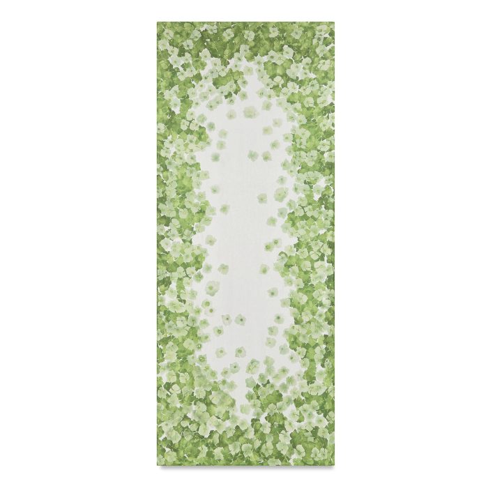 Hydrangea White Tablecloth 65″ x 150"