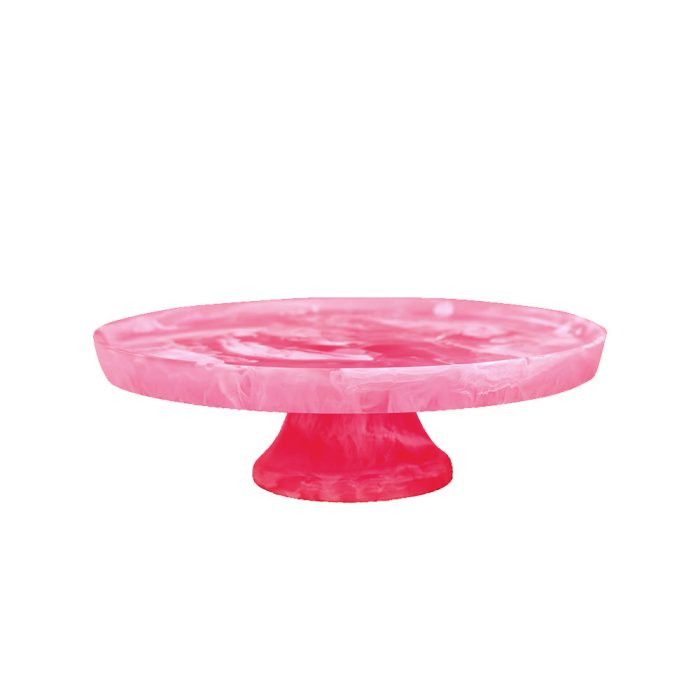 Cake Stand Resin Red