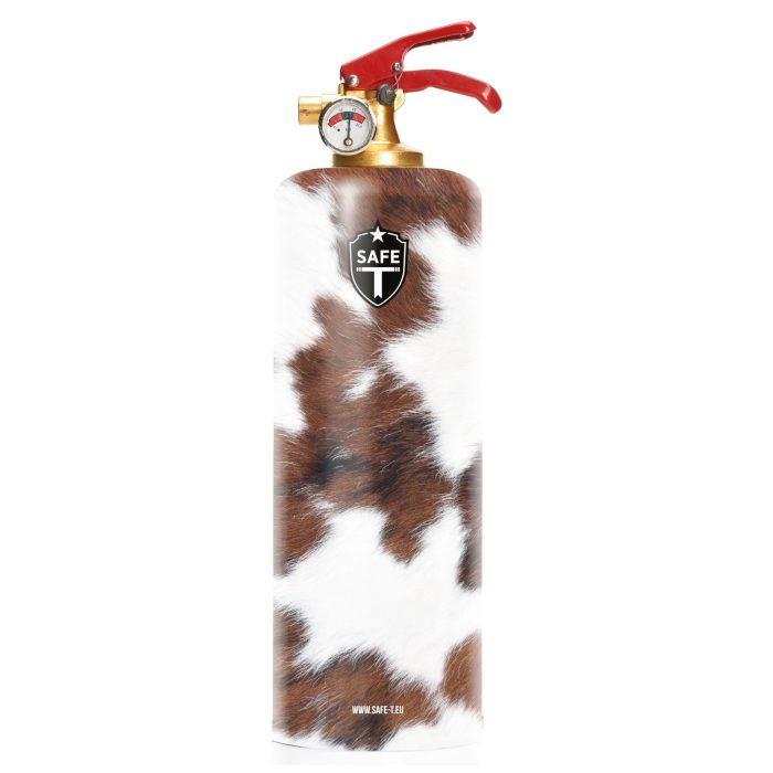 Brown Cow Fire Extinguisher