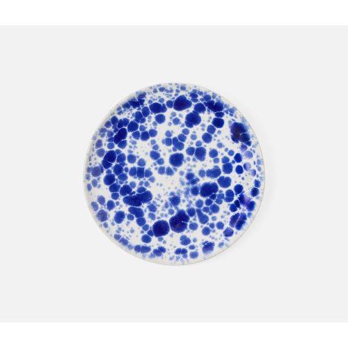 Marcel Royal Blue Splatter Bread Plate-Set of 2