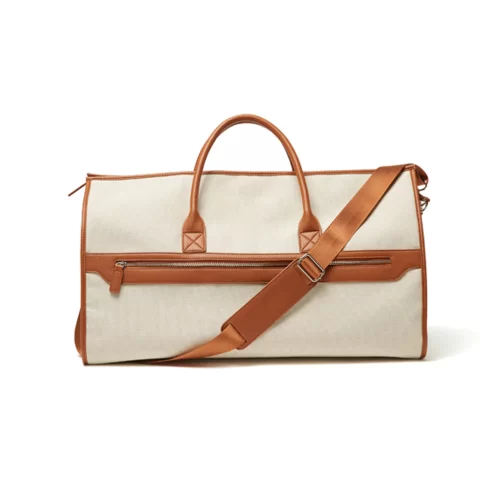 Brouk & Co Luggage-Capri 2 -n-1 Garment Bag-Brown