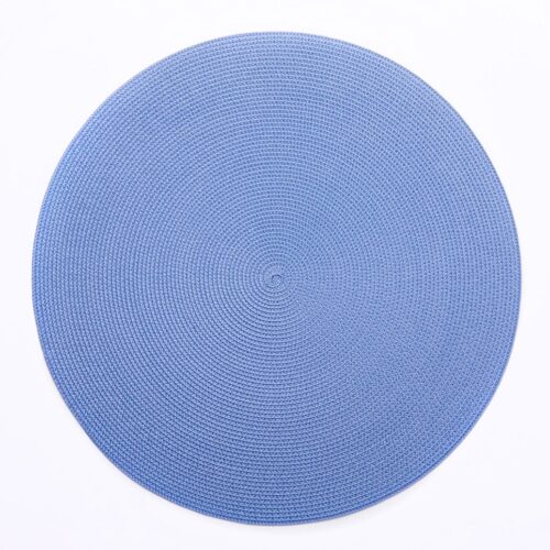 Round Colony Blue Placemats - Set of 4