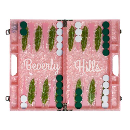 BEVERLY HILLS Backgammon Set