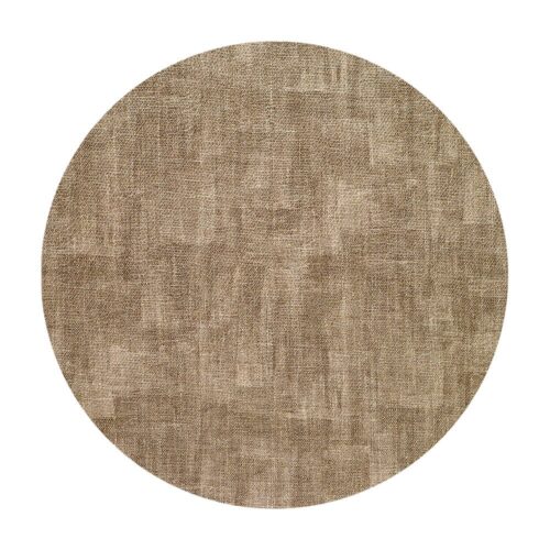 Bodrum Linens Luster Round Sand Placemat - Set of 4