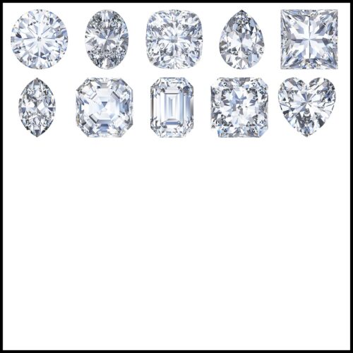 Bougie Diamonds Ice Note Cards With Acrylic Holder