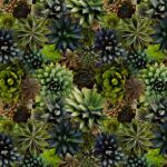 Agave Garden Fern Linen Napkin - Set of 2