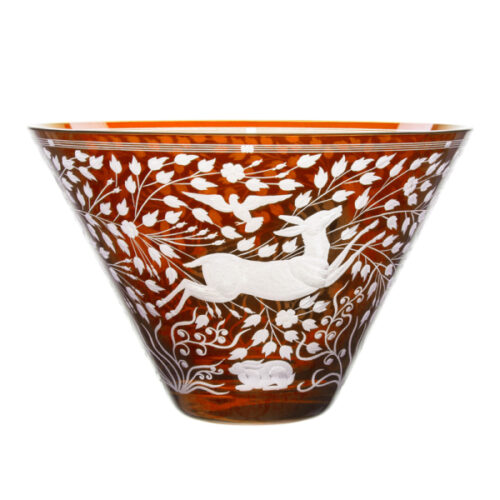 Artel Glassware - Woodland Large Bowl - Rust