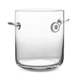 Juliska Glassware Berry & Thread Ice Bucket with Tongs