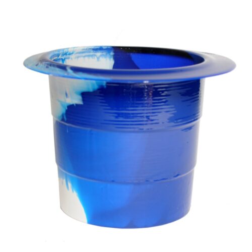 Corsi Design - Babel L, Ice Bucket - Clear Blue, Matt Blue And Matt White