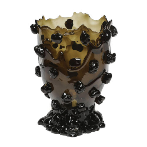 Corsi Design - Nugget Vase - Clear Black